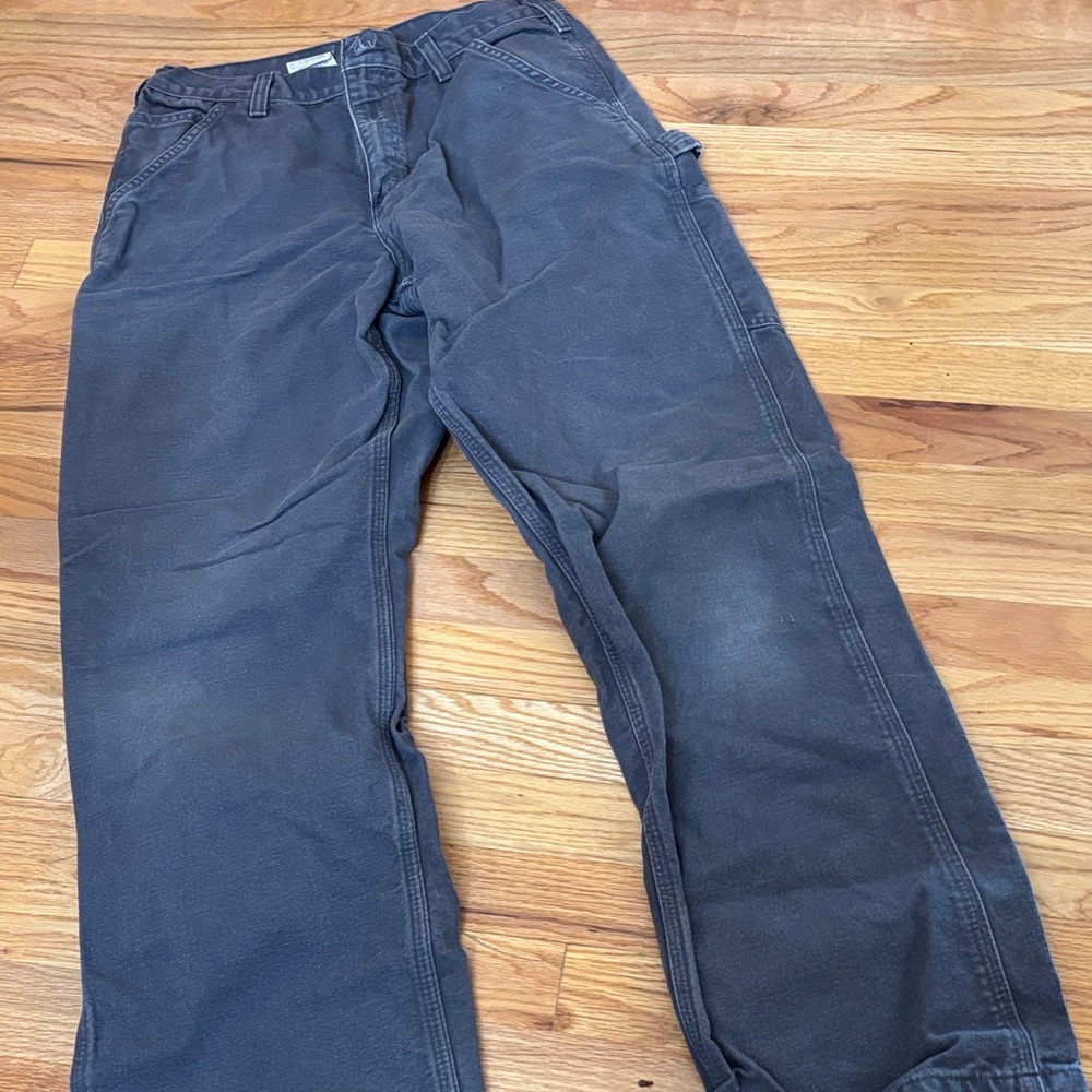 Carhartt Charcoal Work Pants